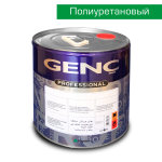 Полиуретановая белая краска BP700. 5 кг. Полуматовая. Genc PU Panel Door Topcoat 700